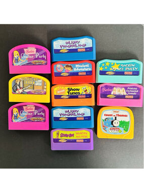Lot of 11 Fisher Price I Can Play! Guitar Piano Cartridges Mixed Untested